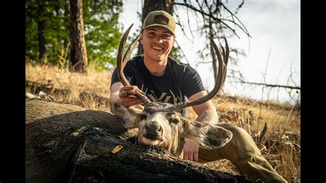 Washington Rifle Mule Deer Opening Day Buck Youtube