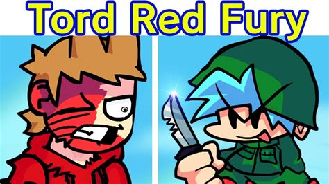 Friday Night Funkin VS Tord Red Fury FULL WEEK BETA Cutscenes FNF