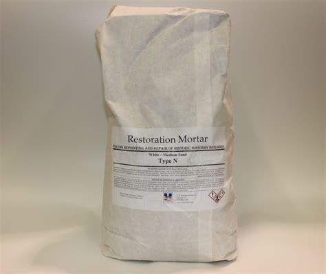 Hydrated Restoration Mortar – Type N | US Heritage Group