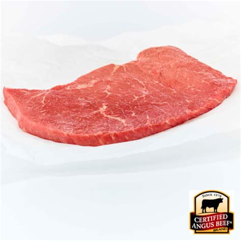 Certified Angus Beef Choice Top Round Steak Thin Sliced 1 Steak 1 Lb