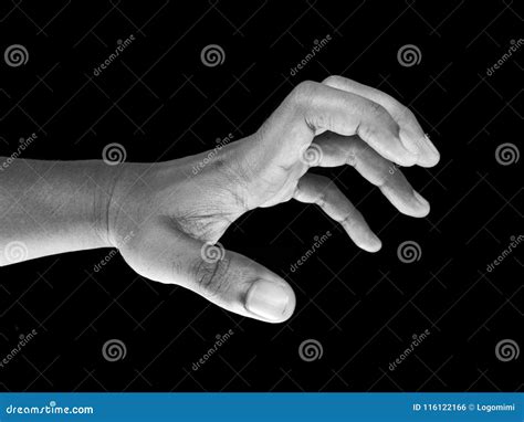 Claw Hand Sign Black And White Photography Stock Photo Image Of Sign