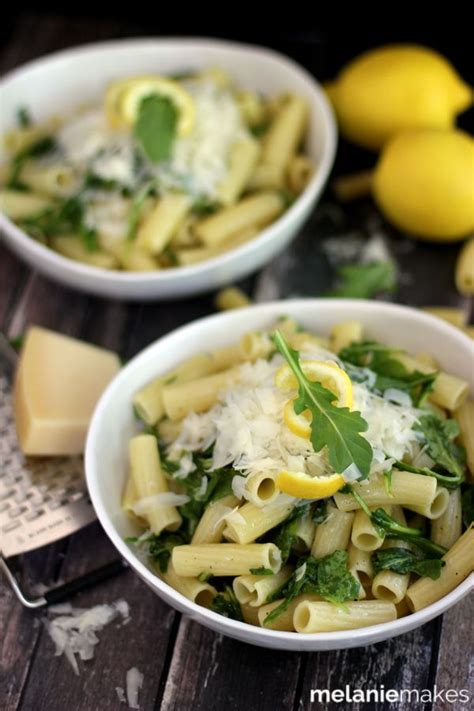 This Lemon Arugula Pasta Is The Answer To Getting Dinner On The Table