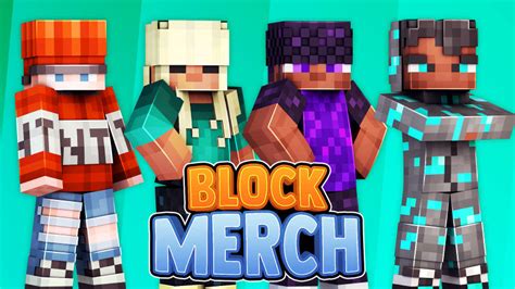 Block Merch by 57Digital (Minecraft Skin Pack) - Minecraft Bedrock Marketplace Explorer