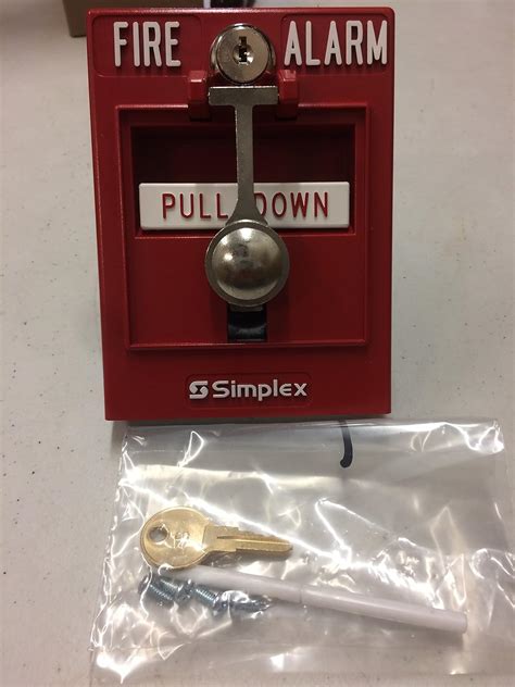 Automation Motors And Drives Simplex 4251 111 Fire Alarm Pull Station No