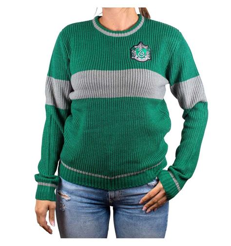 Pull Quidditch Serpentard Au Comptoir Des Sorciers