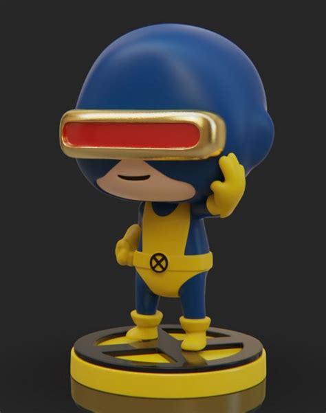 Desire Fx D Models Plakit The X Men Cyclops D Print Model Stl