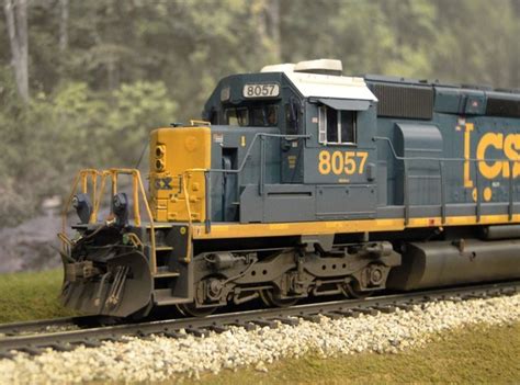 Athearn CSX SD40-2 #8057 - BradleyDCC Custom Models