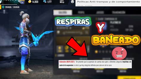 GARENA BANEA HASTA POR RESPIRAR ACTUALIZACIÓN EN POLÍTICAS DE BANEO