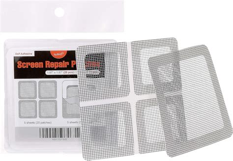 by RHO Window and Door Screen Repair Patch kit 25 Patches 1⅞ x 1⅞