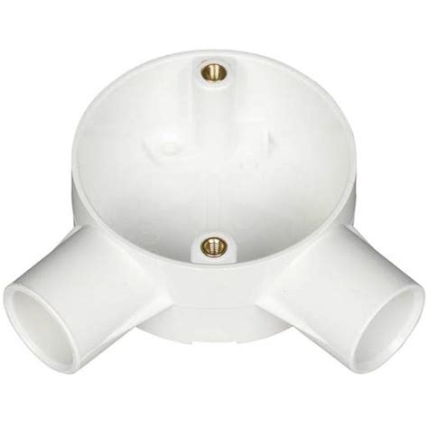 Marshall Tufflex 20mm PVC Conduit Angle Box White Sold In 1 S