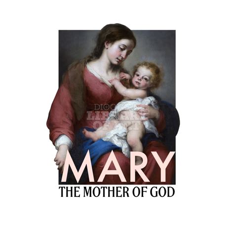 Diocesan Library of Art - Mary the Mother of God Framed : Square