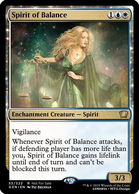 Spirit of Balance : r/custommagic