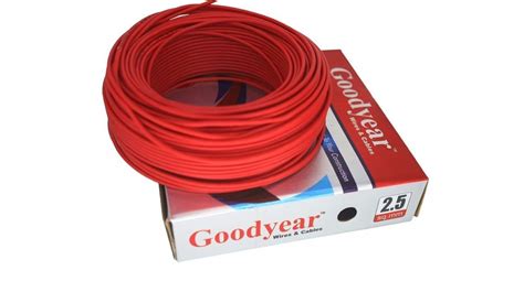 Goodyear Pvc Copper Flexible Wire 90m 1 Sqmm At Rs 2575 Roll In New