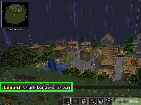 C Mo Ver Los Bordes De Las Porciones De Terreno En Minecraft Java