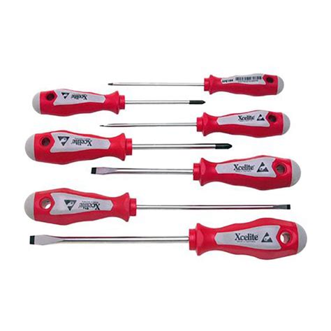 Xcelite Screwdriver Set Pc Phillips Slotted Msc Direct