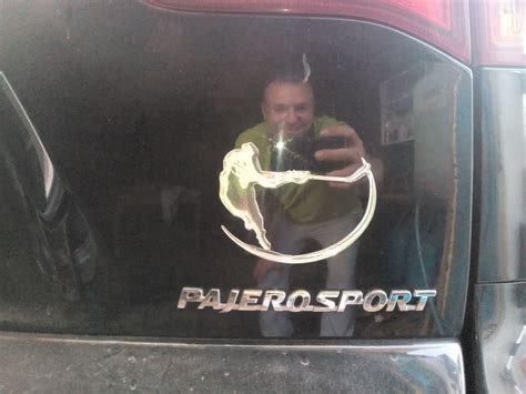 Наклеики — Mitsubishi Pajero Sport (2G), 3 л, 2011 года | просто так ...