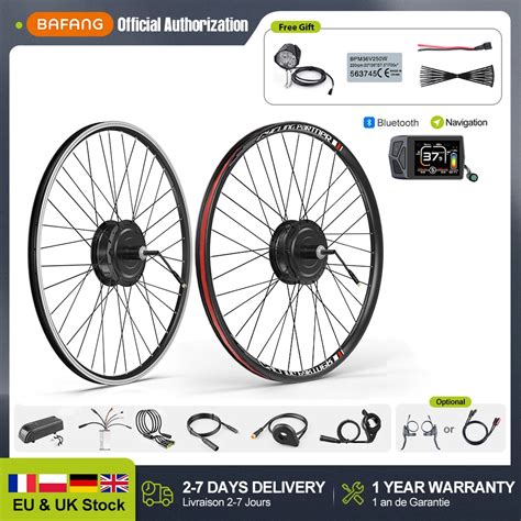 BAFANG 500W Hub Motor Ebike Kit 48V Rear Wheel Drive Bicycle Electric