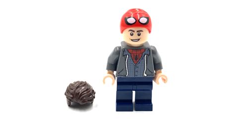 With Spider Mask Lego Peter Parker Minifigure 76129 Spider Man Far From