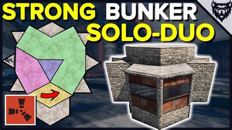 Rust The Solo Fortress Rust Solo Base Design 2019 Youtube