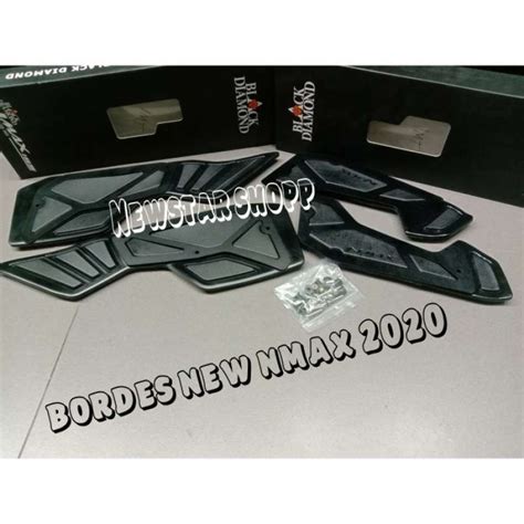 Promo Karpet Bordes New Nmax Black Diamond Cnc Karet Tebal Best