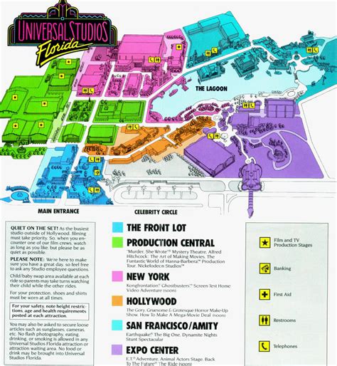 map universal studios florida