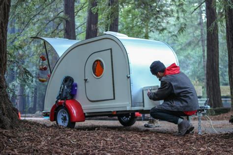 Camp Weathered Lets You Rent A Vintage Teardrop Camper For A Weekend In The Woods