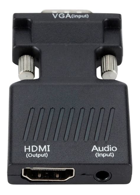 Conversor Adaptador Entrada Vga Macho X Saída Hdmi Fêmea Parcelamento