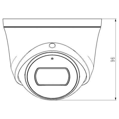 TC C35XS Spec I3 E Y M 2 8mm Tiandy 5MP Fixed Starlight IR Turret