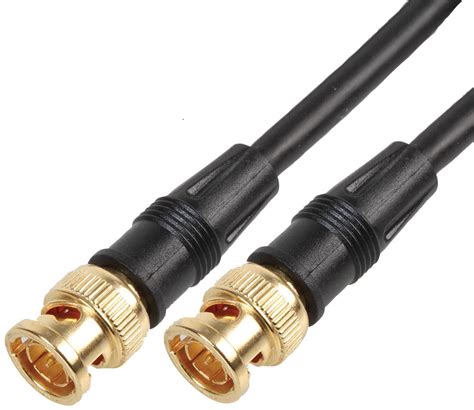 Bnc Male To Bnc Male Rg U Coaxial Lead M Ohm Gold Pro Signal Cpc