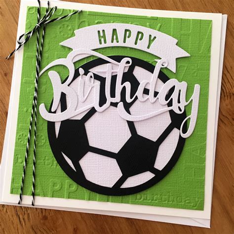 Printable Soccer Birthday Cards