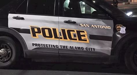 Sapd Suspect Steals Vehicle Crashes Into Patrol Car With Officers