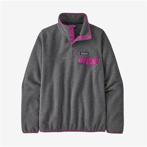 Patagonia Womens Lightweight Synchilla® Snap T® Fleece Pullover