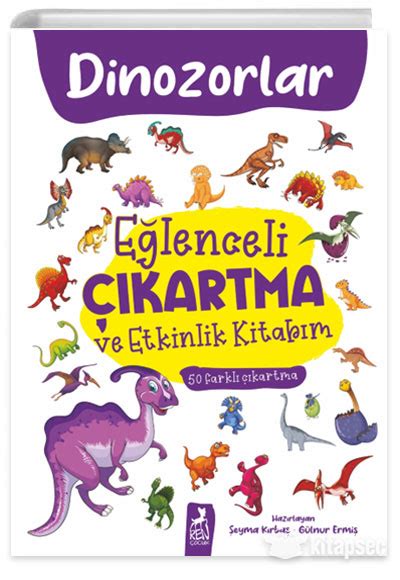 E Lenceli Kartma Ve Etkinlik Kitab M Dinazorlar Ren Ocuk