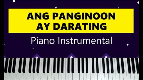 Ang Panginoon Ay Darating Delgado Piano Chords Youtube