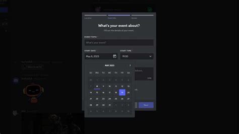 How to schedule messages and events on Discord?