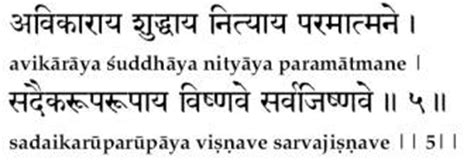 Vishnu Sahasranamam (Meanings)