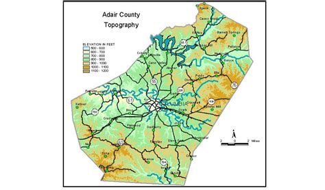 Groundwater Resources Of Adair County Kentucky