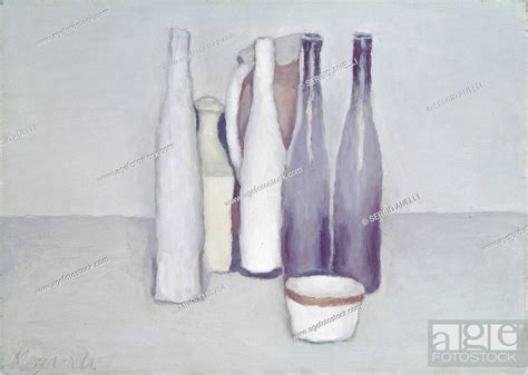 Still Life Natura Morta By Giorgio Morandi 1957 20th Century Oil