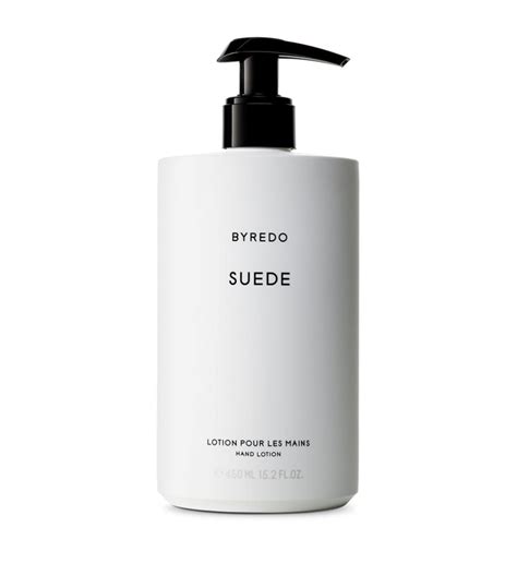 Byredo Suede Hand Lotion (450ml) | Harrods UK