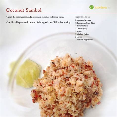 Coconut Sambol Recipe