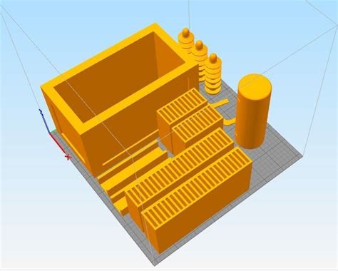 ELECTRICAL TRANSFORMER 3D model 3D printable | CGTrader