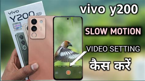 Vivo Y Slow Motion Video Setting Vivo Y Camera Slow Motion