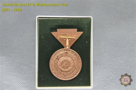 NVA Reservistenabzeichen Bronze Reservist Der Nationalen Volksarmee