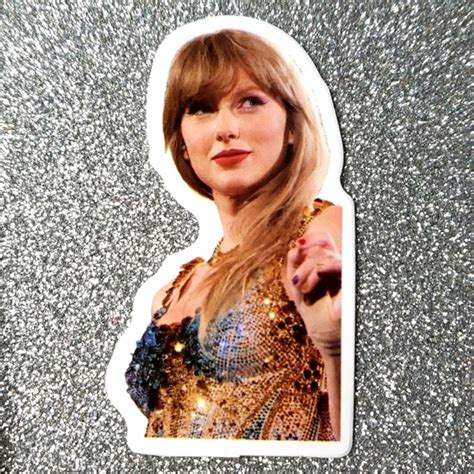 Taylor Swift Design Music Taylor Swift Waterproof Sticker Tour