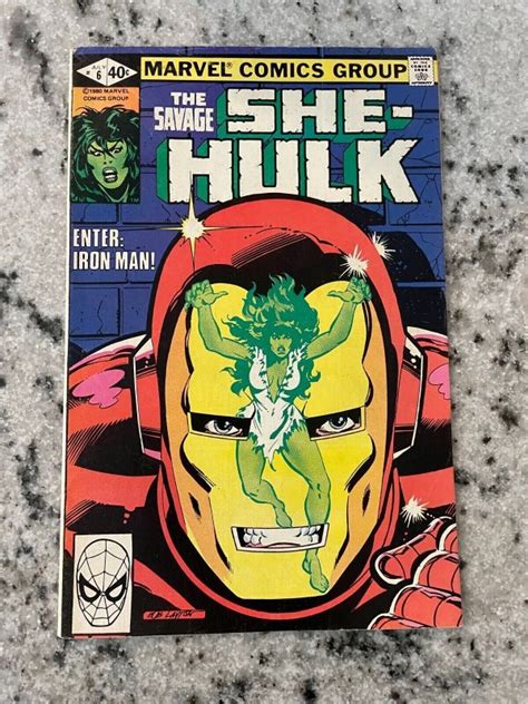 Savage She Hulk 6 FN Marvel Comic Book Avengers Thor Iron Man X Men