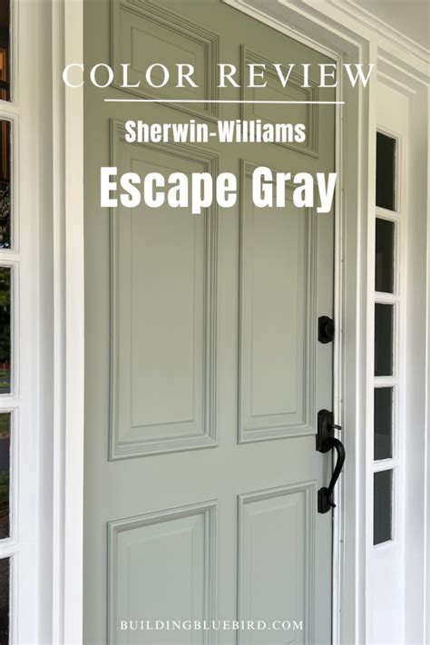 Escape Gray By Sherwin Williams Paint Color Review Building Bluebird