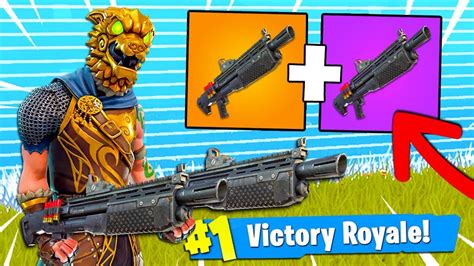 Retour Du Double Pompe Sur Fortnite Battle Royale Youtube