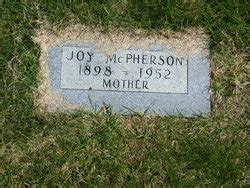 Joy Dean Broyles McPherson 1898 1952 Mémorial Find a Grave