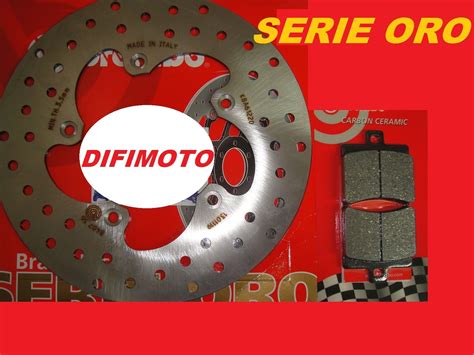 KIT DISCO BREMBO PASTIGLIE POSTERIORI APRILIA 250 LEONARDO 1999 2000