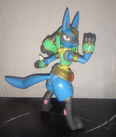 Custom Ruin Style Lucario By Unsainte On Deviantart